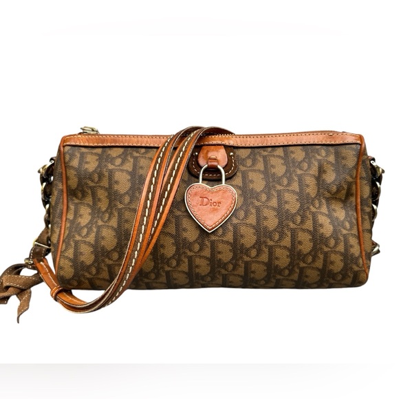 CHRISTIAN DIOR TWO WAY CROSSBODY BAG 🌟AUTHENTIC 🌟 - Picture 1 of 15